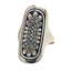 Серебряное кольцо Есения с позолотой 10020433А06